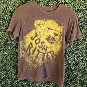 Mens Small Josh Ritter The Beast In Its Tracks 2013 Tour Tshirt